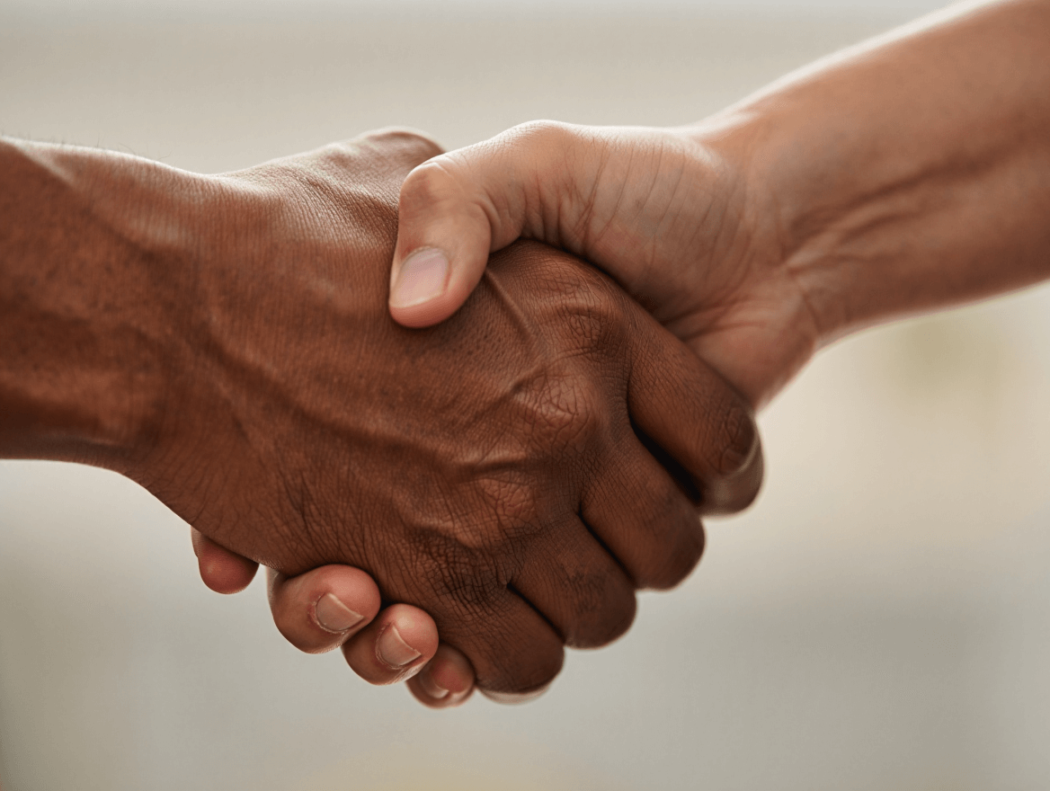 Personas en una reunión de apoyo